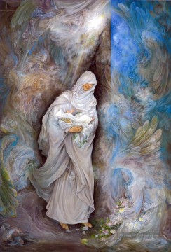 el nacido en la Kaba Miniatures persanes Contes de fées L’ Peinture à l'huile